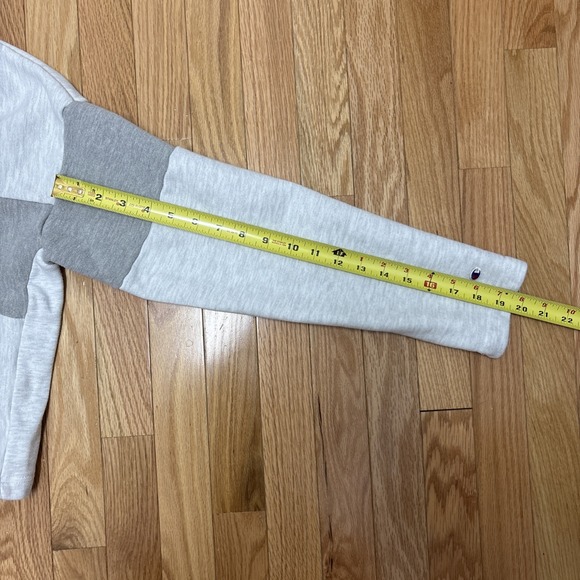 Champion Reverse Weave Notre Dame Cropped Hoodie Women's‎ Large Gray Sweatshirt - Picture 9 of 9